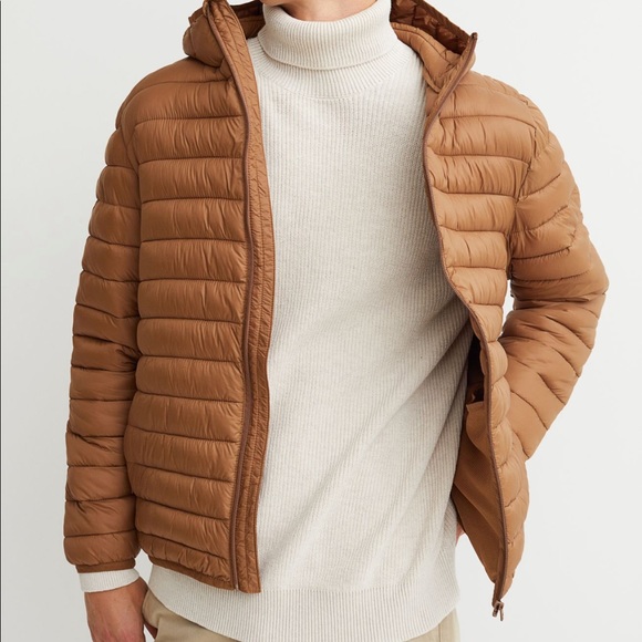 Nwt Hm Lightweight Puffer Jacket Light 